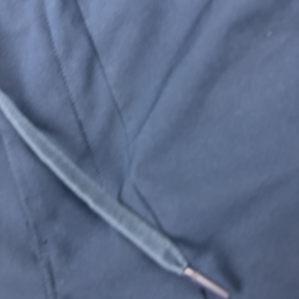 Lululemon Jogger Pants Mens Medium Blue Woven Slim Tapered Drawstring Zip Pocket - Picture 5 of 14